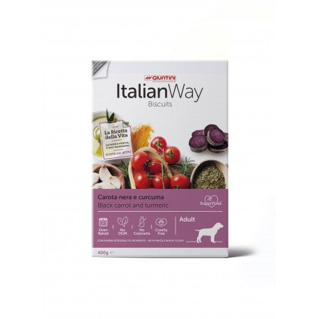 Italian Way biscotti hypo carota nera e curcuma 400g