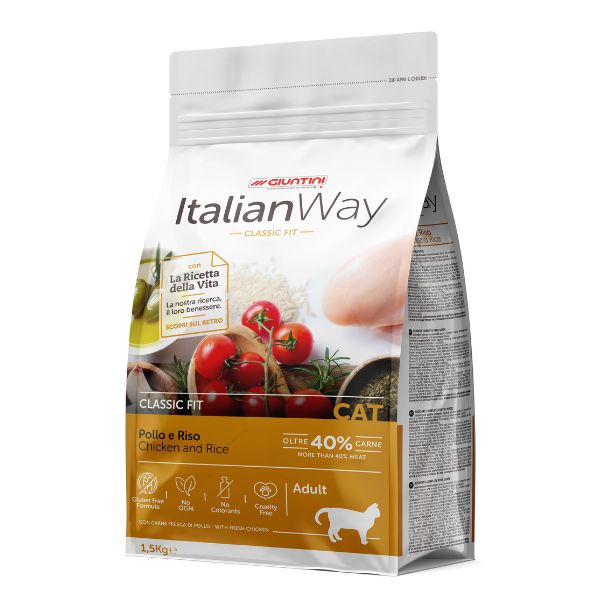 ItalianWay Gatto Classic Fit Adult Pollo e Riso