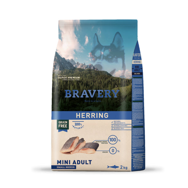 Bravery Dog Mini Adult Aringa Grain Free Monoprotein