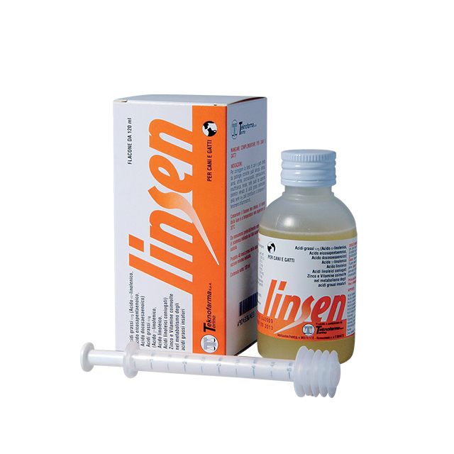 Linsen - Mangime complementare per cani e gatti 120ml