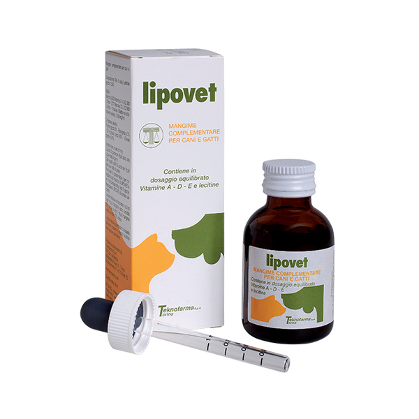 Lipovet Mangime complementare per cani e gatti 50ml