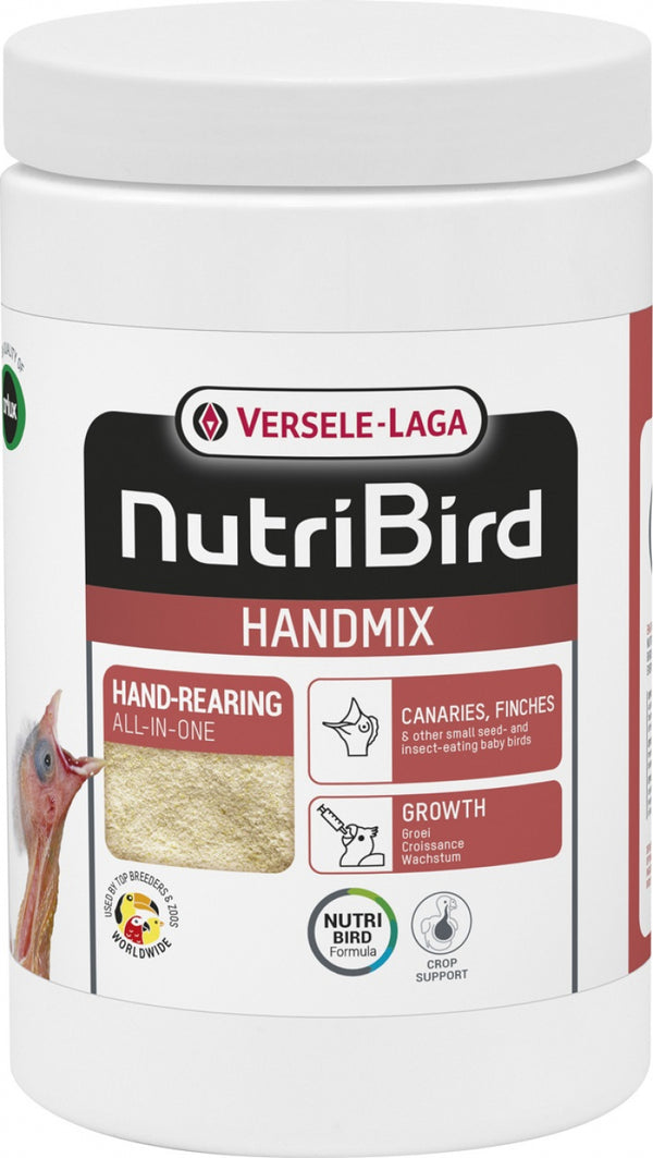 Nutribird Handmix per l'allevamento a mano di piccoli uccelli 500g