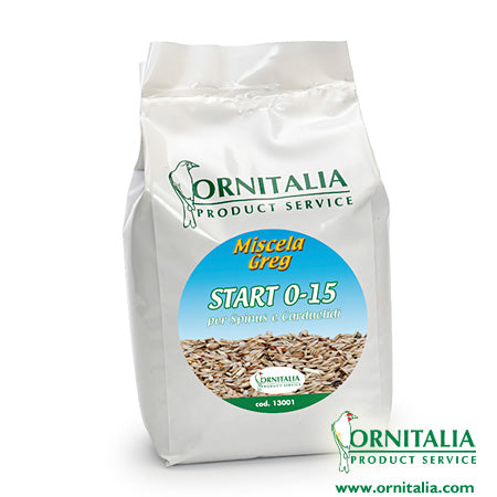 MISCELA GREG START 0-15 con semi di conifere (kg.2.5)