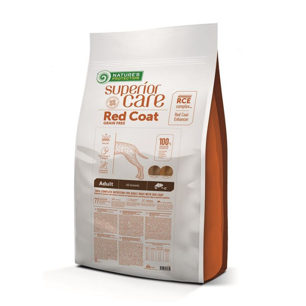 Nature's Protection Red Coat Adult all Breeds Salmone 4kg Superior Care grain free
