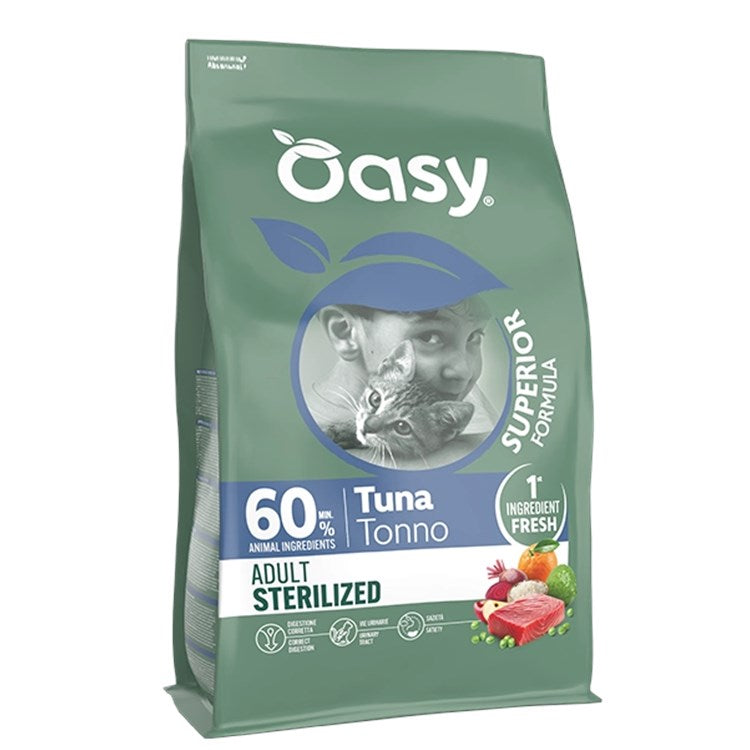 Oasy Cat Superior Formula Sterilized Tonno