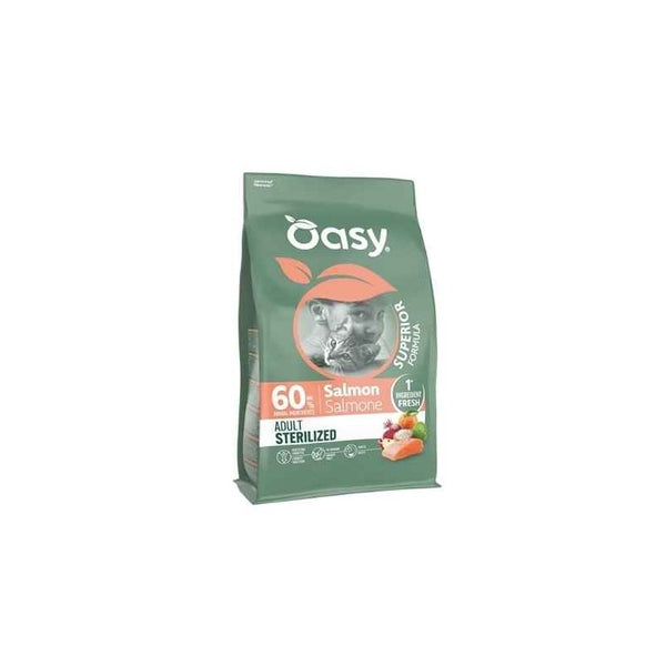 Oasy Gatto Adult Sterilised Salmone