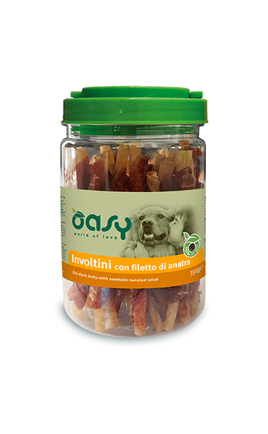Oasy Snack Involtini con Filetto di Anatra 350g