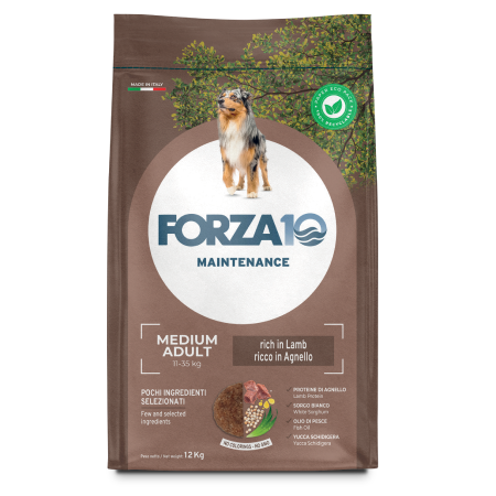 Forza10 Cane Medium Adult Maintenance all'Agnello e Riso
