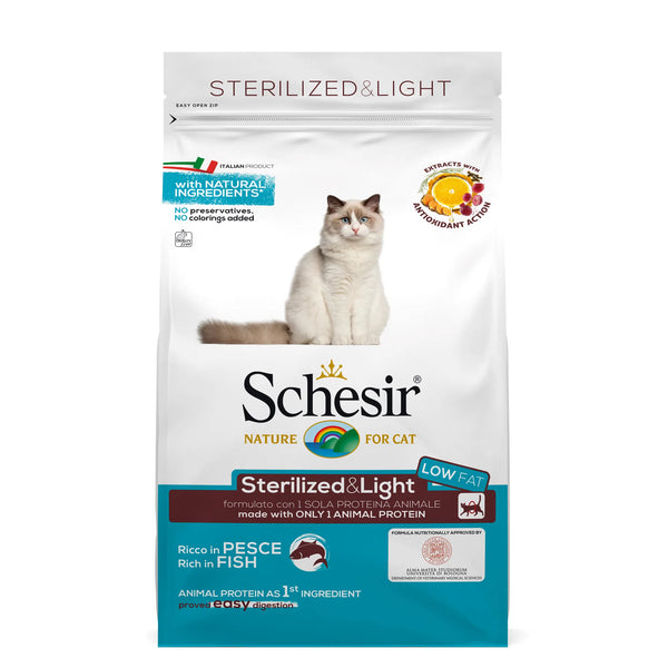 Schesir Cat Sterilized & Light al Pesce