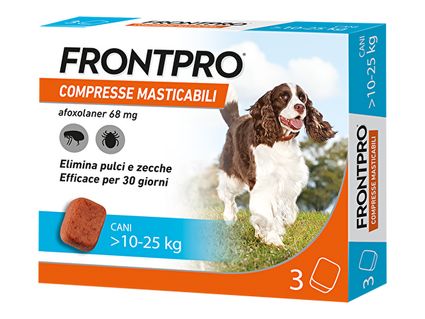 Frontpro Compresse Masticabili Antiparassitari 10-25 Kg