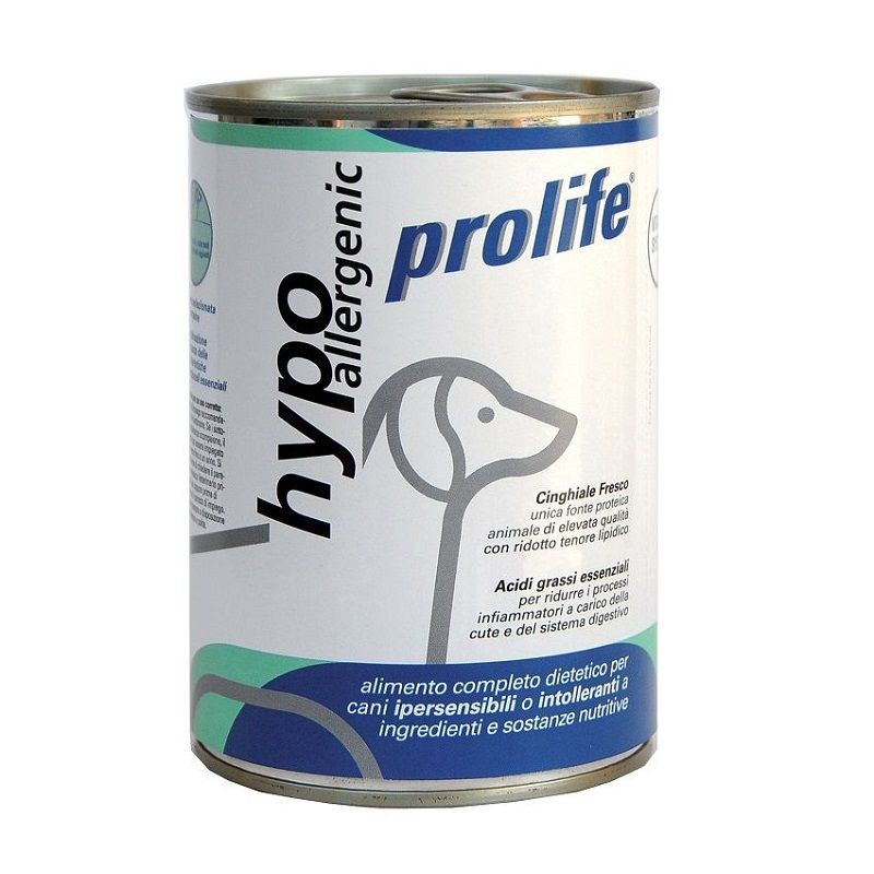 Prolife Veterinary Formula Hypoallergenic - umido cane - 400 gr