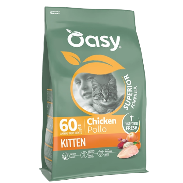 Oasy Superior Formula Kitten Pollo