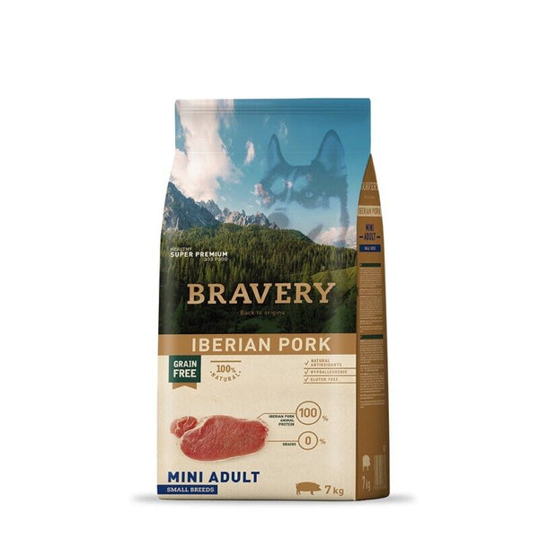 Bravery Dog Mini Adult Maiale Iberico Grain Free Monoprotein