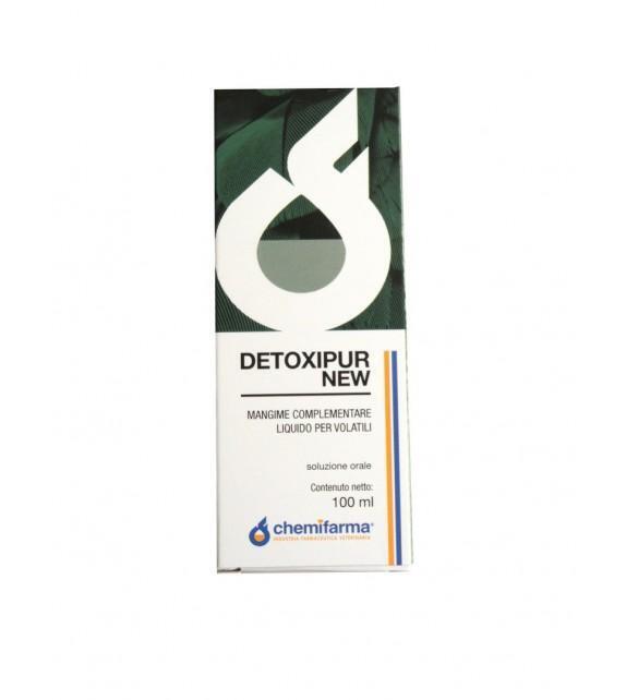 CHEMIFARMA DETOXIPUR NEW 100ML DISINTOSSICANTE SUPPORTO EPATICO UCCELLI DA GA