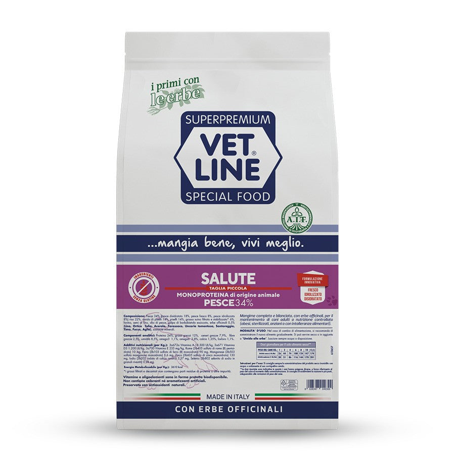 Vet Line Special Dog Salute Monoproteico taglia piccola pesce