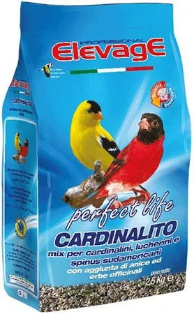 CARDINALITO Elevage miscela per cardinalini, lucherini e spinus sud americani 2.5Kg