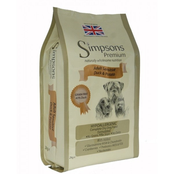 Simpsons Premium Adult Sensitive Anatra e Patate