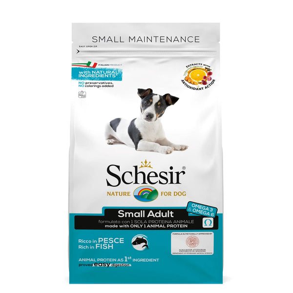 Schesir Cane Small Maintenance Pesce