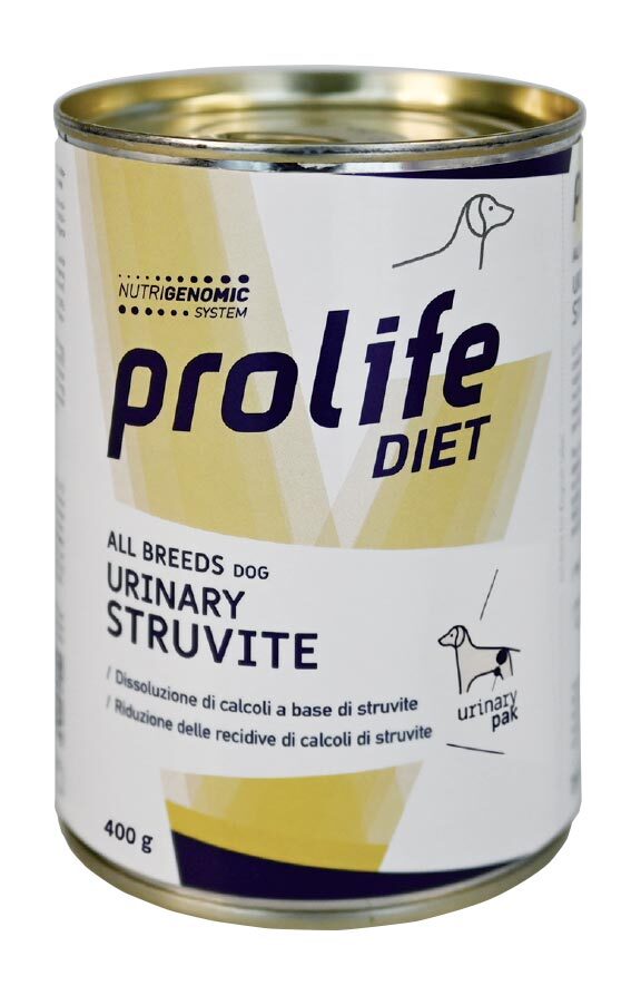 Prolife Veterinary Urinary Struvite All Breeds Umido Cane 400gr