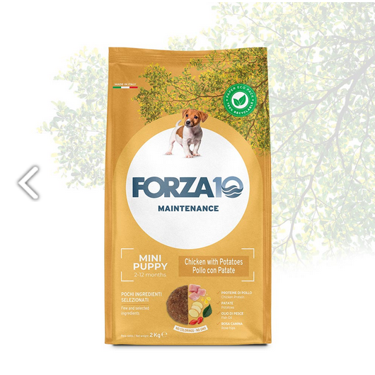 Forza10 Maintenance Puppy Mini Pollo con patate