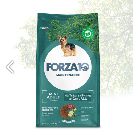 Forza10 Cane Mini Adult Maintenance al Cervo con Patate