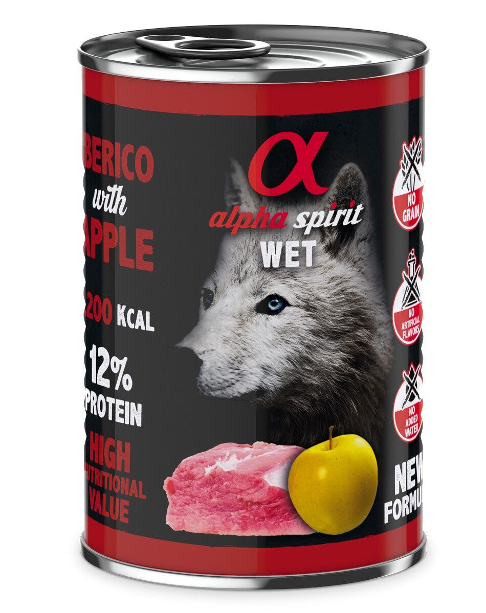 Alpha Spirit Maiale con Mela 400 gr