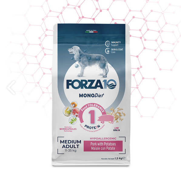Forza10 MonoDiet Medium Adult Maiale con Patate 12Kg