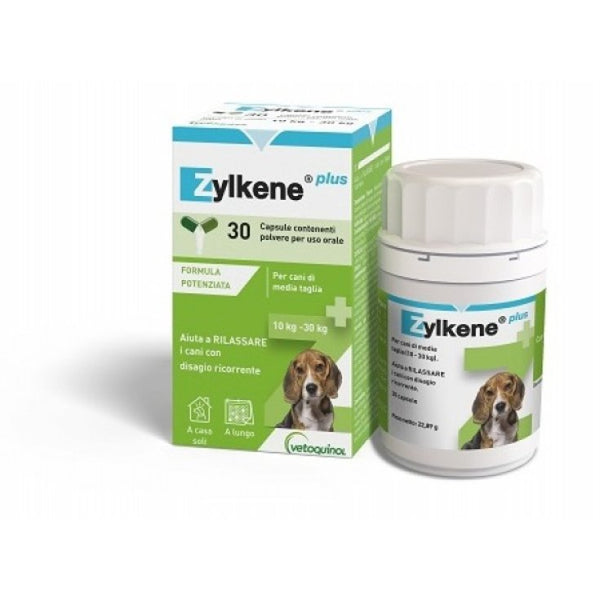 Zylkene Plus 30 compresse - 10-30kg cane - 225 Mg