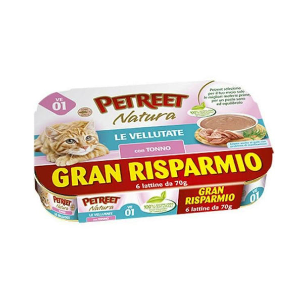 Petreet Le vellutate Tonno 5+1 Multipack