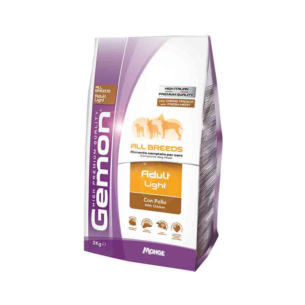 Gemon All Breeds Adult Light con Pollo