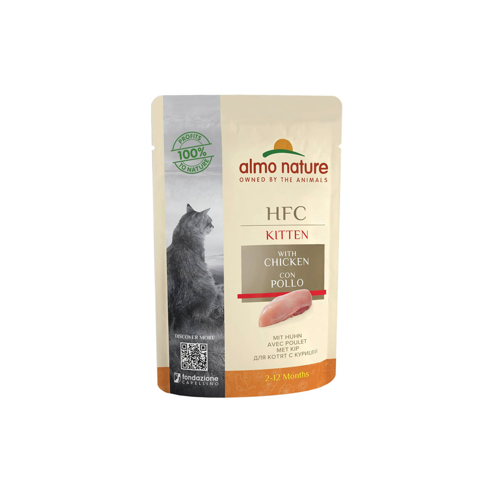 Almo Nature HFC cat Kitten con pollo