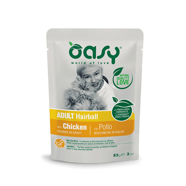 Oasy - Umido Gatto - BOCCONCINI IN SALSA • Adult Light in fat con Pollo