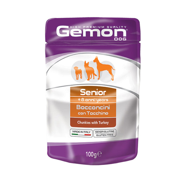 Gemon Bocconcini con Tacchino – Senior
