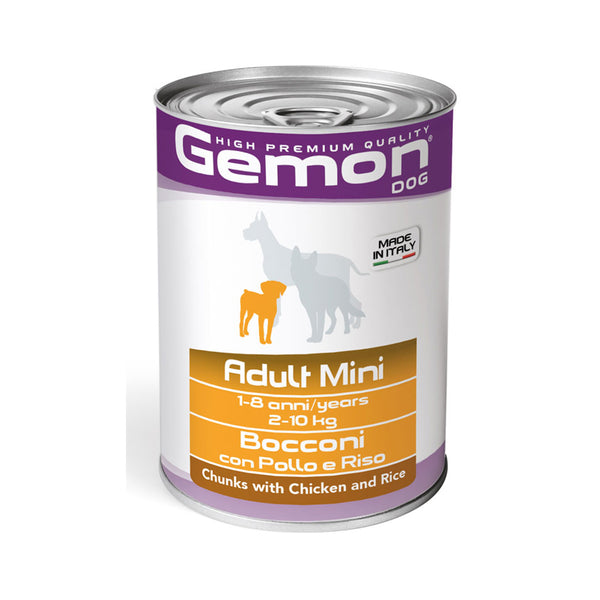 Gemon Bocconi con Pollo e Riso – Adult Mini