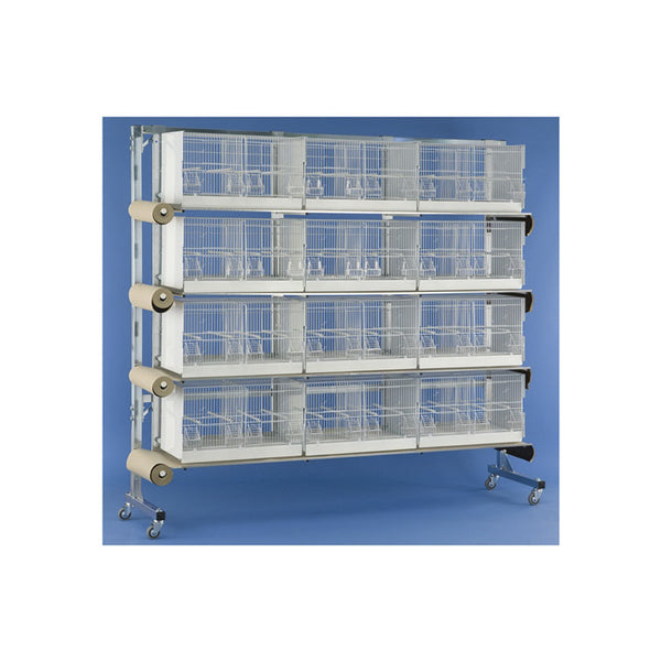 promo Domus Molinari  batterie 12 gabbie con sistema carta carrello