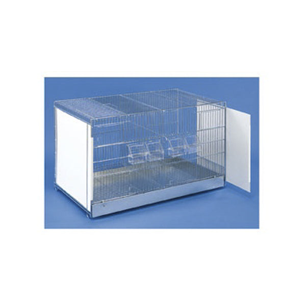 Domus Molinari gabbia zincata con laterali in lamiera