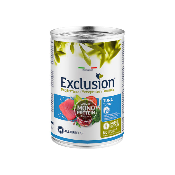 EXCLUSION MEDITERRANEO Monoproteic ADULT tonno ALL BREEDS