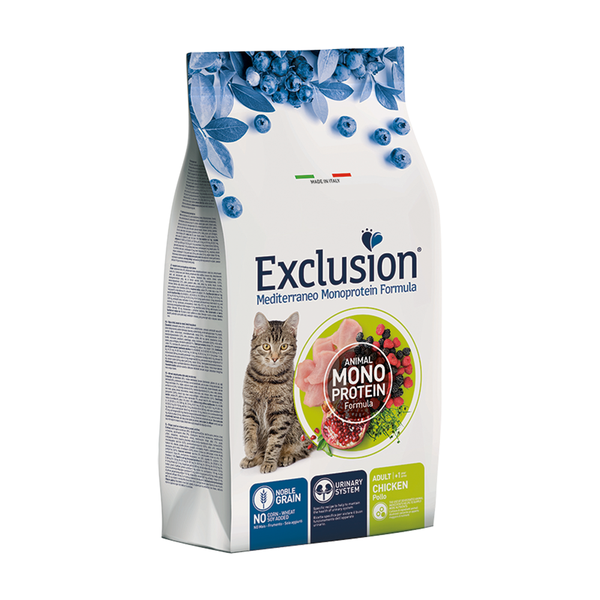 EXCLUSION MEDITERRANEO Monoproteic GATTO ADULT pollo