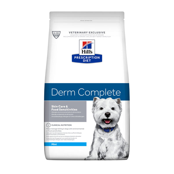 Hill's PRESCRIPTION DIET Derm Complete Mini alimento per cani