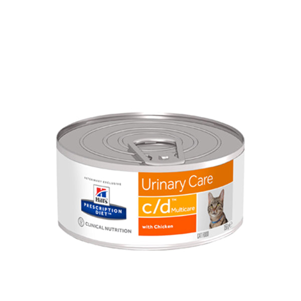 Hill's PRESCRIPTION DIET c/d Multicare Urinary per Gatti - con Pollo - scatoletta 156g