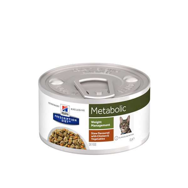 Hill's™ Prescription Diet™ Metabolic Spezzatino per Gatti alle Verdure e Pollo