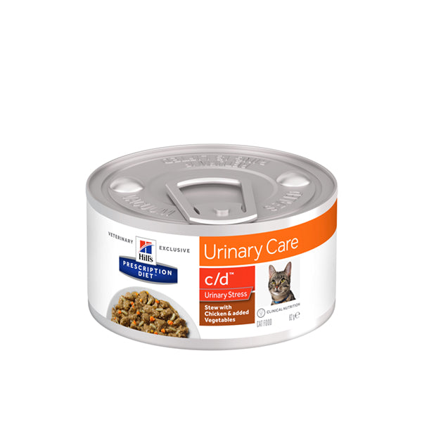 Hill's® Prescription Diet™ c/d™ Multicare Stress Spezzatino per Gatti al Pollo e Verdure