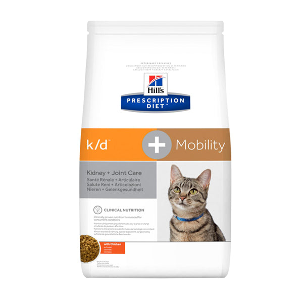 Hill's™ Prescription Diet™ k/d™ + Mobility Alimento per Gatti con Pollo