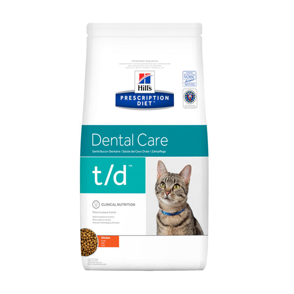 Hill's™ Prescription Diet™ t/d™ Alimento per Gatti al Pollo