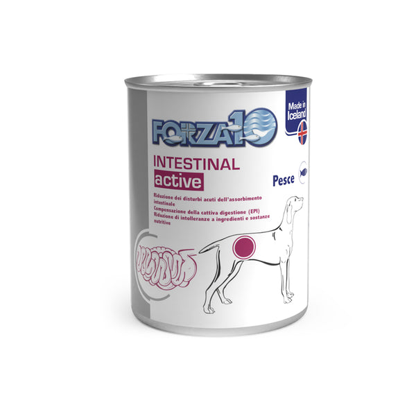 Forza10 Umido Cane Actiwet Intestinal Pesce 390g