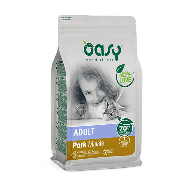 Oasy Gatto Adult Maiale