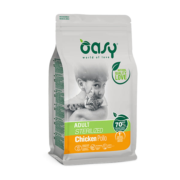 Oasy Gatto Adult Sterilised Pollo