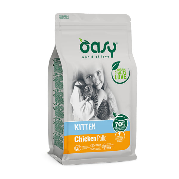 Oasy Gatto Kitten Pollo