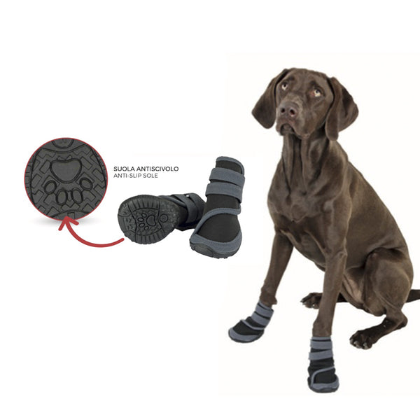 Leopet - Scarpe impermeabili protezione per le zampe "Active"