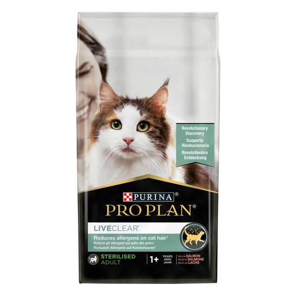 Purina Pro plan LiveClear Adult Sterilised Salmone - secco gatto